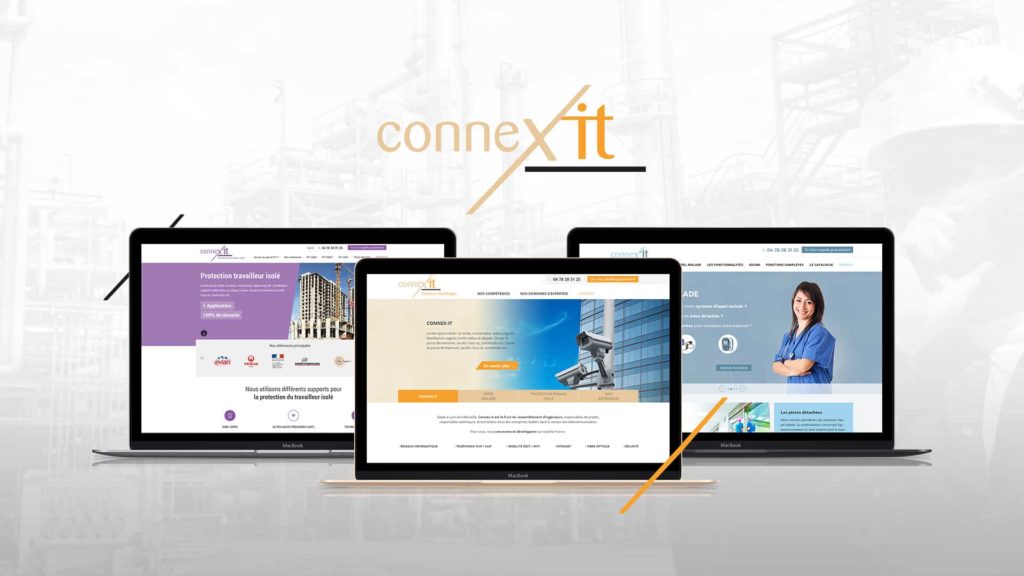 Création du site internet pour Connex it par l’agence web Digital Cover Lyon