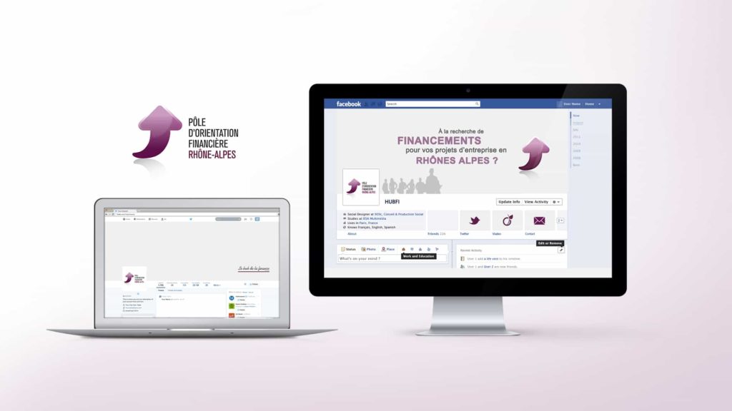 Stratégie webmarketing pour Hubfi par l’agence web Digital Cover Lyon