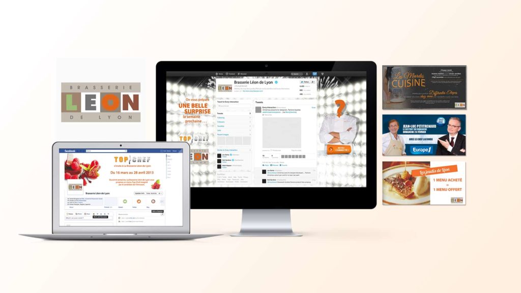 Stratégie webmarketing pour la Brasserie Leon de Lyon par l’agence web Digital Cover Lyon
